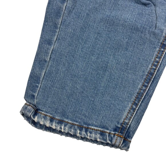 Wild Fable High Rise Mom Jean Womens Size 10 Blue Light Wash Distressed Denim - Picture 5 of 10